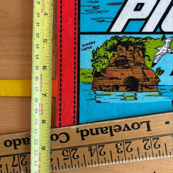 Vintage Picured Rocks Pennant - Picture 5 of 7